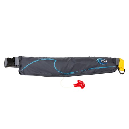 Mti Life Jackets MTI 16G Inflatable Belt Pack - Manual - Grey MD401S-825